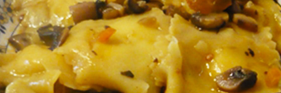 Salsa di funghi champignon